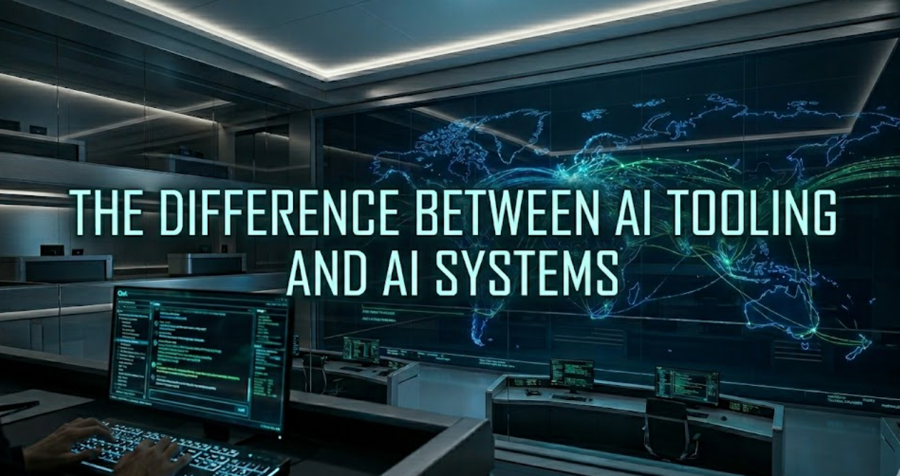 The difference between AI tooling and AI systems (and why it matters for enterprise)